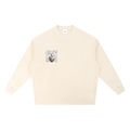 Knitted Round Neck Oversize Sweatshirt