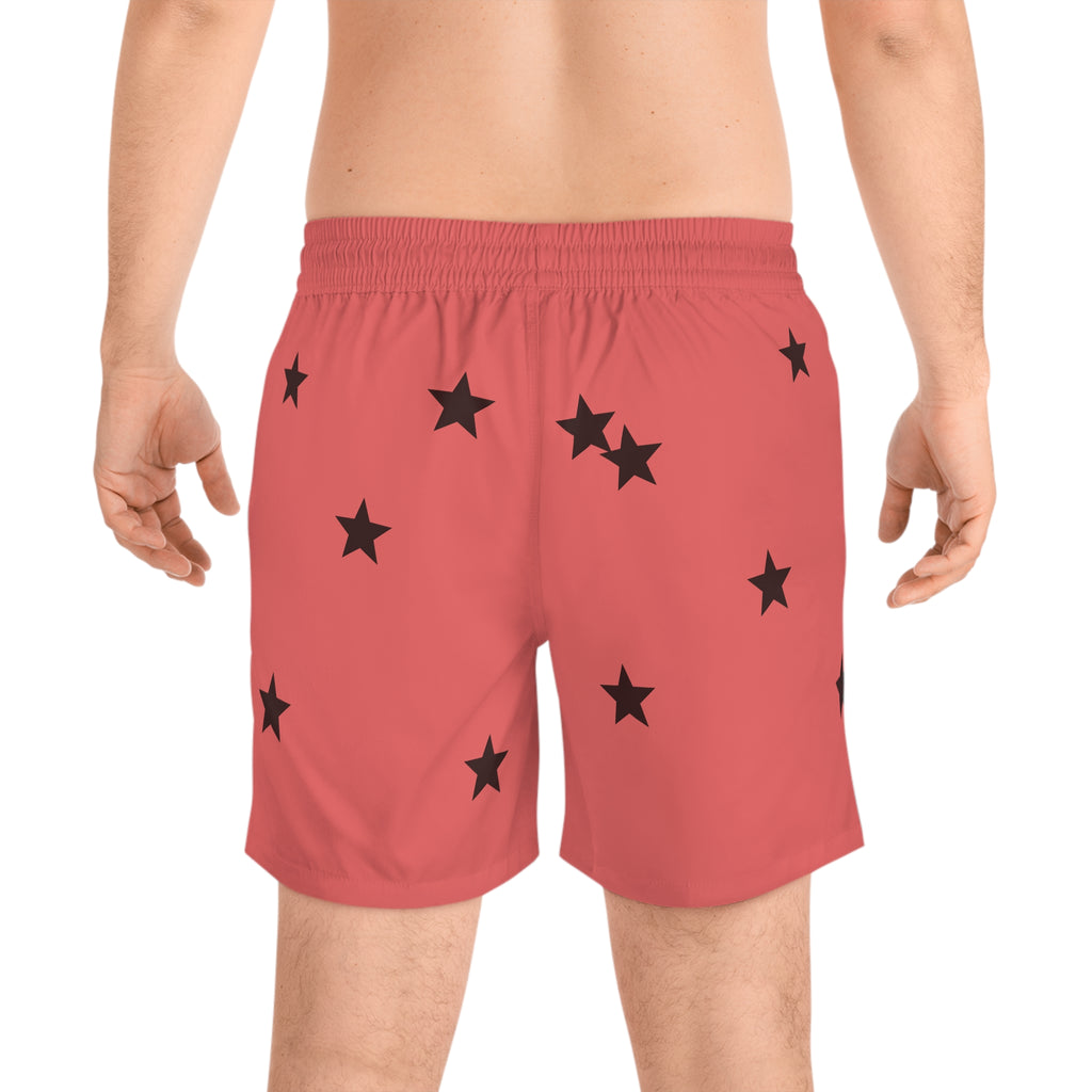 Men's Mid-Length Swim Shorts (AOP)