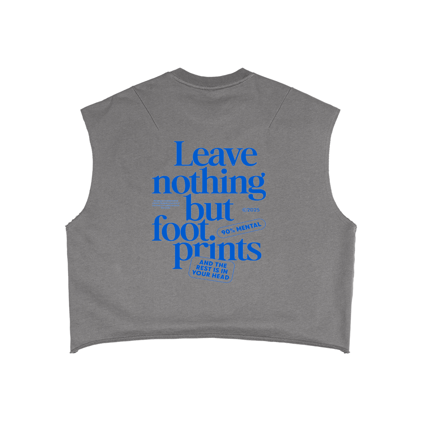Alvora "Mental" French Terry Boxy Tank Top
