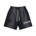 Alvora "Overcome" Sun Fade Distressed Shorts