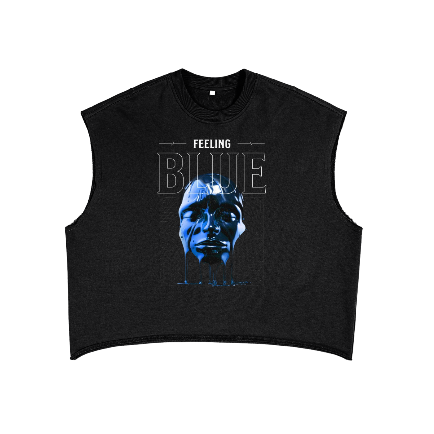 Alvora "Mental" French Terry Boxy Tank Top